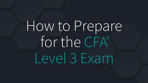 cfa level 3 preparation.